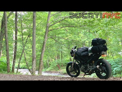 bears, turkeys and FREEDOM - Catskill Time Trials Course #2 on my Ducati Monster Motorbike v1073