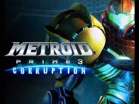 Metroid Prime 3 Corruption - Title screen music extended