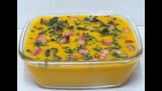 CALDO DE ABÓBORA COM BACON DELICIOSO, SIMPLES E FÁCIL DE FAZER