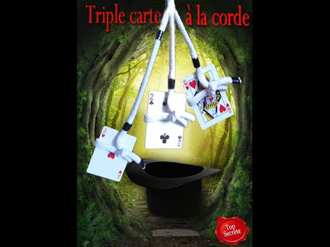 Voir la vidéo de Triple carte à la Corde - Le Petit Magicien