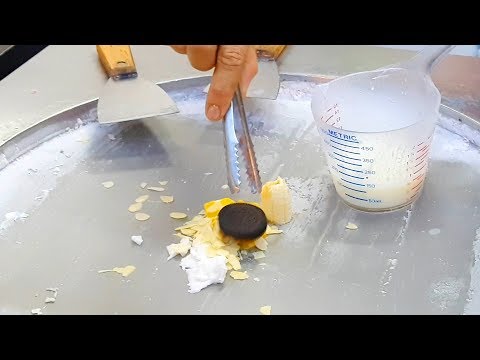 Mango Ice cream rolls | Thailand Street Food