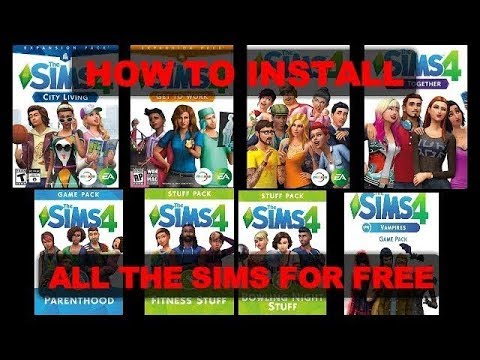 HOW TO DOWNLOAD ALL THE SIMS 4 GAMES FOR FREE | UPDATED | KarmaTastic