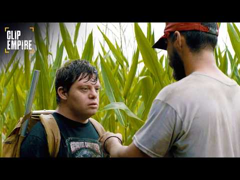 Tyler Teaches Zak to Swim While Crossing the River (Full Scene) | Peanut Butter Falcon