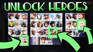 Overwatch 2 Unlock all heroes - How to unlock any Character - 4K