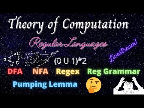Regular Languages in 4 Hours (DFA, NFA, Regex, Pumping Lemma, all conversions)