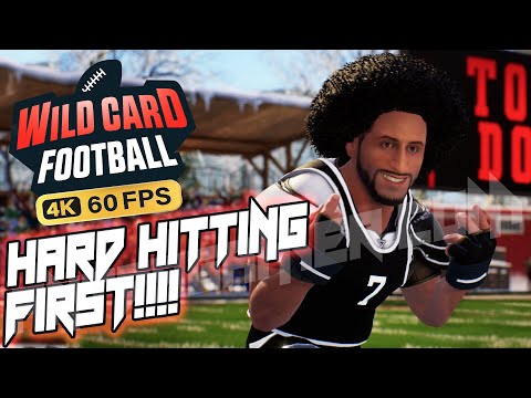 HARD HITTING IN 4K WILD CARD: FOOTBALL! FIRST TIME | ADG Plays & Reviews | PS5*Tutorial*60FPS
