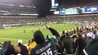 Eagles fight song live at the Linc