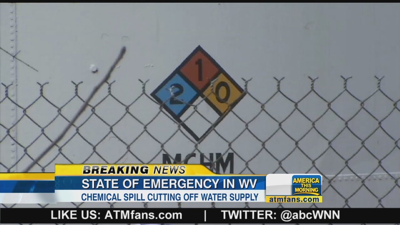 Chemical Spill Contaminates Water Supply