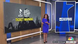 Buying Lollapalooza tickets Here's how to make sure they're not fakes