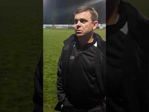 Post match Interview  Manager Carl Jarrett Tadcaster Albion 0-2 Marske United