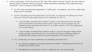 Q2 2016 Housing Market Review