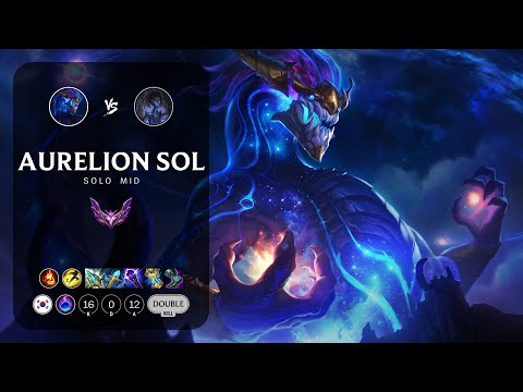 Aurelion Sol Mid vs Sylas - KR Master Patch 13.8