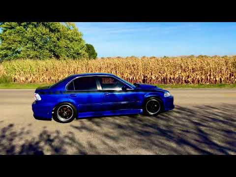 Honda Civic 1992-2000 2DR/4DR Spec-D Tuning/DNA Motoring Full Exhaust Set Up