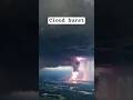 Cloud Burst live from airplane #rain #cloudburst #clouds #rainnews #weather #thunderstorm #reels