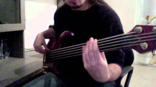 Cynic - The Lion&#39;s Roar - bass cover