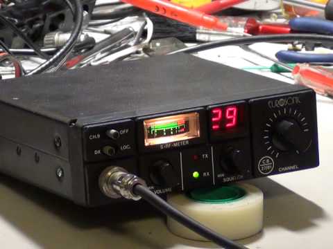 Eurosonic Euro1, UK (CB 27/81) CB radio (Mobile) - On The Air Test