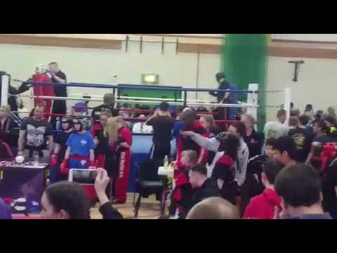 Big Chris First kickboxing fight