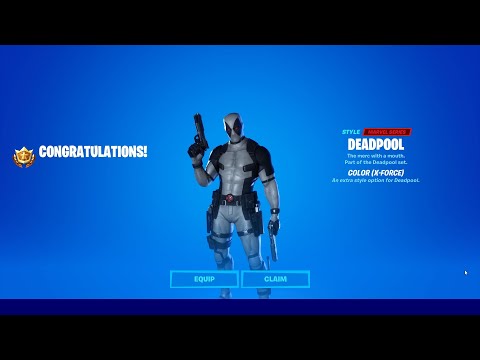 How to Unlock X-Force Deadpool Edit Style in Fortnite! All Deadpool Week 9 Challenges Guide!