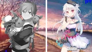 Shape of You - Ed Sheeran Cover (Alex Goot + Andie Case) [Nightcore] [Switching Vocals]