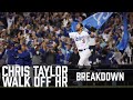 Chris Taylor Walk-Off Home Run Breakdown