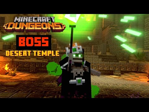 Minecraft Dungeons: Nameless One Boss Dessert Temple