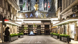 Londra’nin en lüx oteli The savoy bölüm 1  #london #savoy   #hotel #uk #otel #sa
