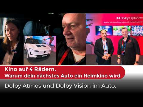 Dolby Atmos und Dolby Vision im Auto. Kino auf 4 Rädern. Warum dein nächstes Auto ein Heimkino wird
