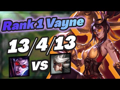 Vayne Vs Camille - Challenger Gameplay Rank 1 Vayne