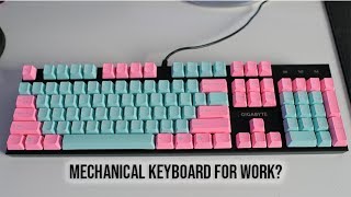 Best Mechanical Keyboard for work? Gigabyte K83 Review