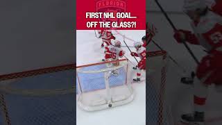 Is this the WEIRDEST 1st NHL goal?? ????