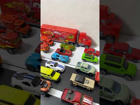 Lightning mc Queen vs mq truck #mcqueen #toys #car #hotwheels #automobile