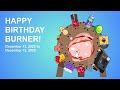 Happy Birthday BURNER