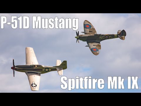 Supermarine Spitfire Mk XVI Full Airshow Feat. Takeoff - Flygfesten 2022 Saturday