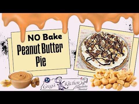 The Easiest No-Bake Peanut Butter Pie Recipe!