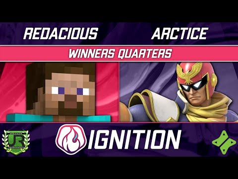 Redacious (Steve) vs Arctice (Captain Falcon) - Ignition 302 WINNERS QUARTERS