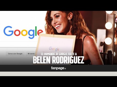 Belén, Iannone, incinta, Instagram, da piccola: la Rodriguez risponde alle domande di Google