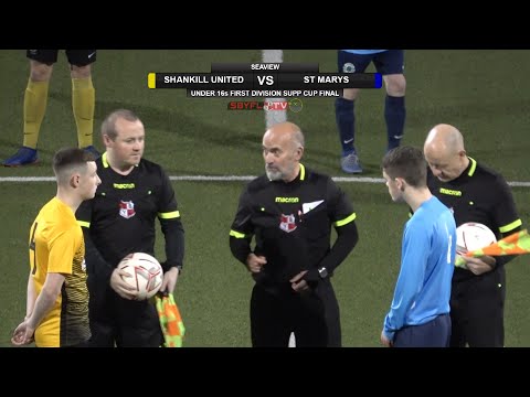 Shankill United v St Marys - Under 16s First Supp Cup Final - 7th December 2019