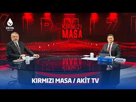 Akit TV'de Kırmızı Masa programına konuk oluyorum