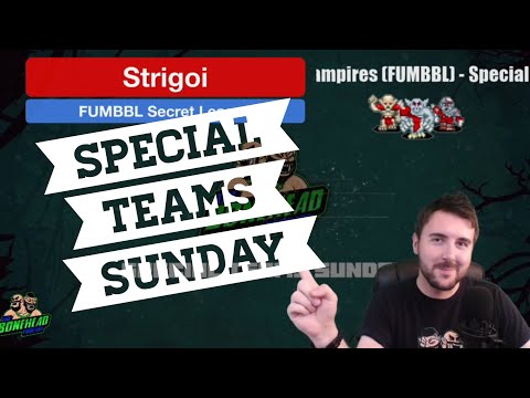 Strigoi Team (FUMBBL) - Special Teams Sunday - Unofficial Blood Bowl Teams (Bonehead Podcast)