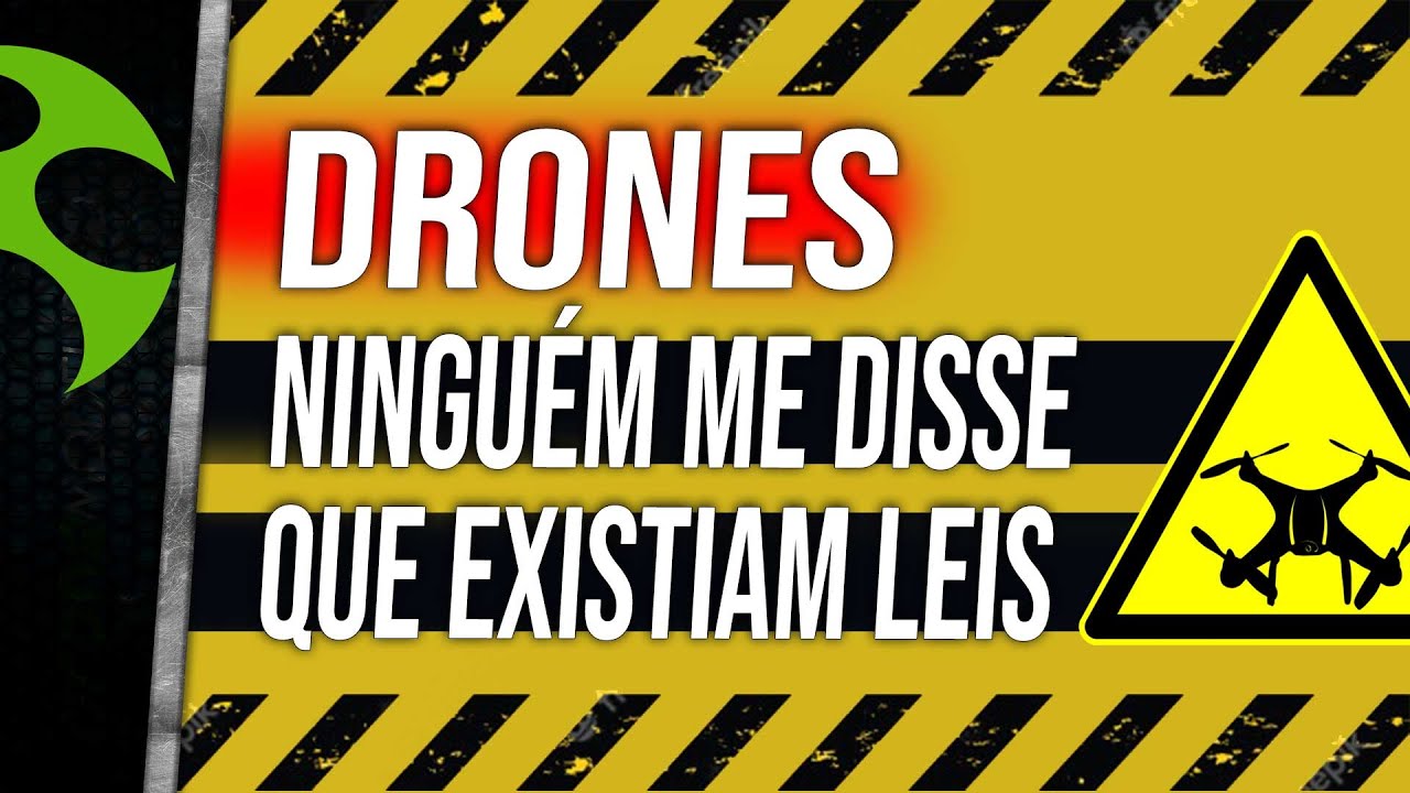 VOCÊ VOA seu DRONE FORA da LEI e a CULPA NEM É (SÓ) SUA