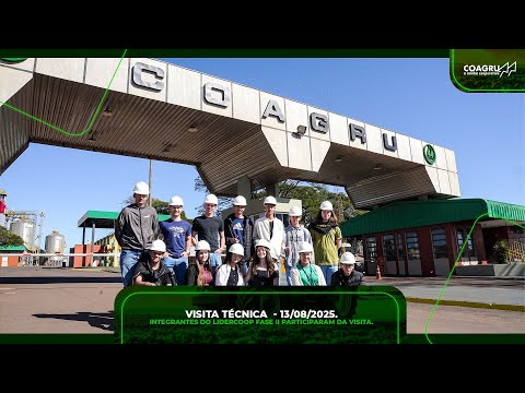Lidercoop Fase II realiza visitas técnicas às unidades e indústrias da Coagru