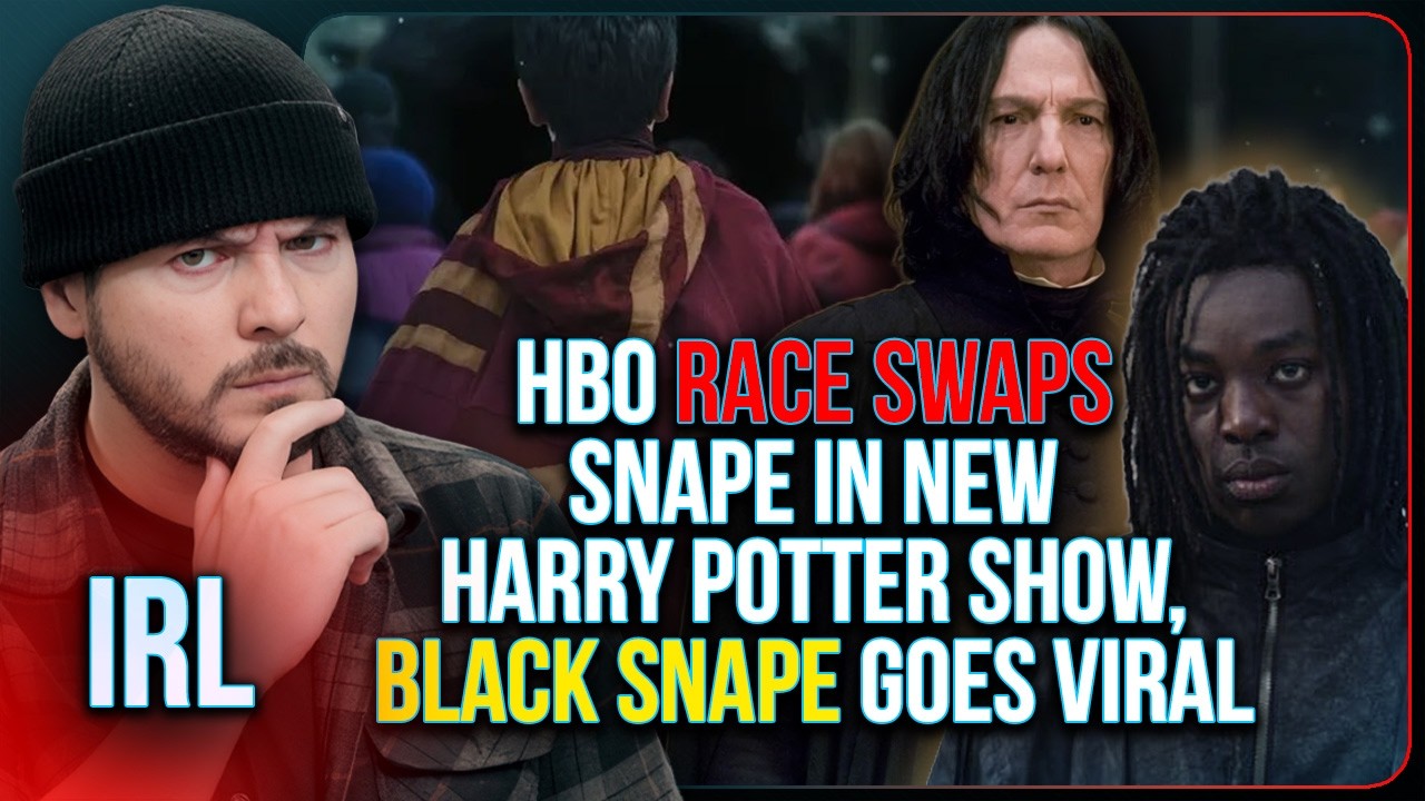 HBO RACE SWAPS Snape In New Harry Potter Show, Black Snape GOES VIRAL