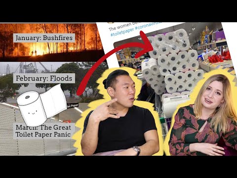 トイレットペーパー大パニック!とんでもない溜め込み (The Great Toilet Paper Panic! Ridiculous Hoarding!)