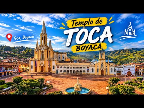 Conoce el templo de Toca, Boyacá. 
