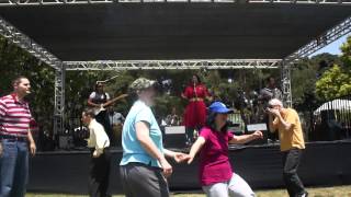 La Santa Cecilia &quot;En Fin&quot; @ Clover Park Santa Monica Fest. CA 5-19-12