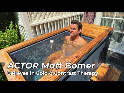 Actor Matt Bomer Believes in Cold and Contrast Therapy