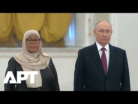 Putin Meets Tanzania's President Samia Suluhu Hassan in Moscow During 1st Russia Visit | APT