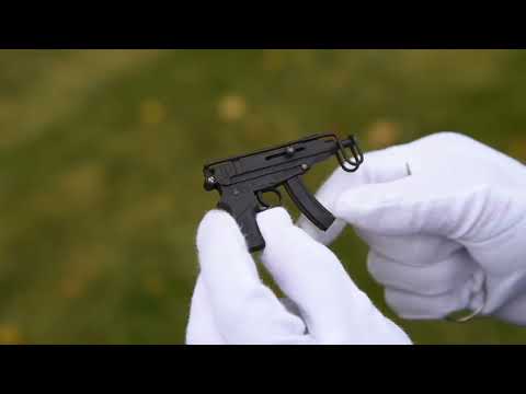W.POLAH MINIATURE GUNS: the Scorpion Submachine in action | 2mm Gun | mini Scorpion | Gift for Men