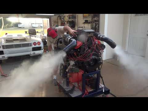 Chevy 496 Stroker break in Mercruiser Bravo