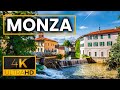 MONZA 🇮🇹 | Walking Tour - 4K60fps - Best city of Lombardy